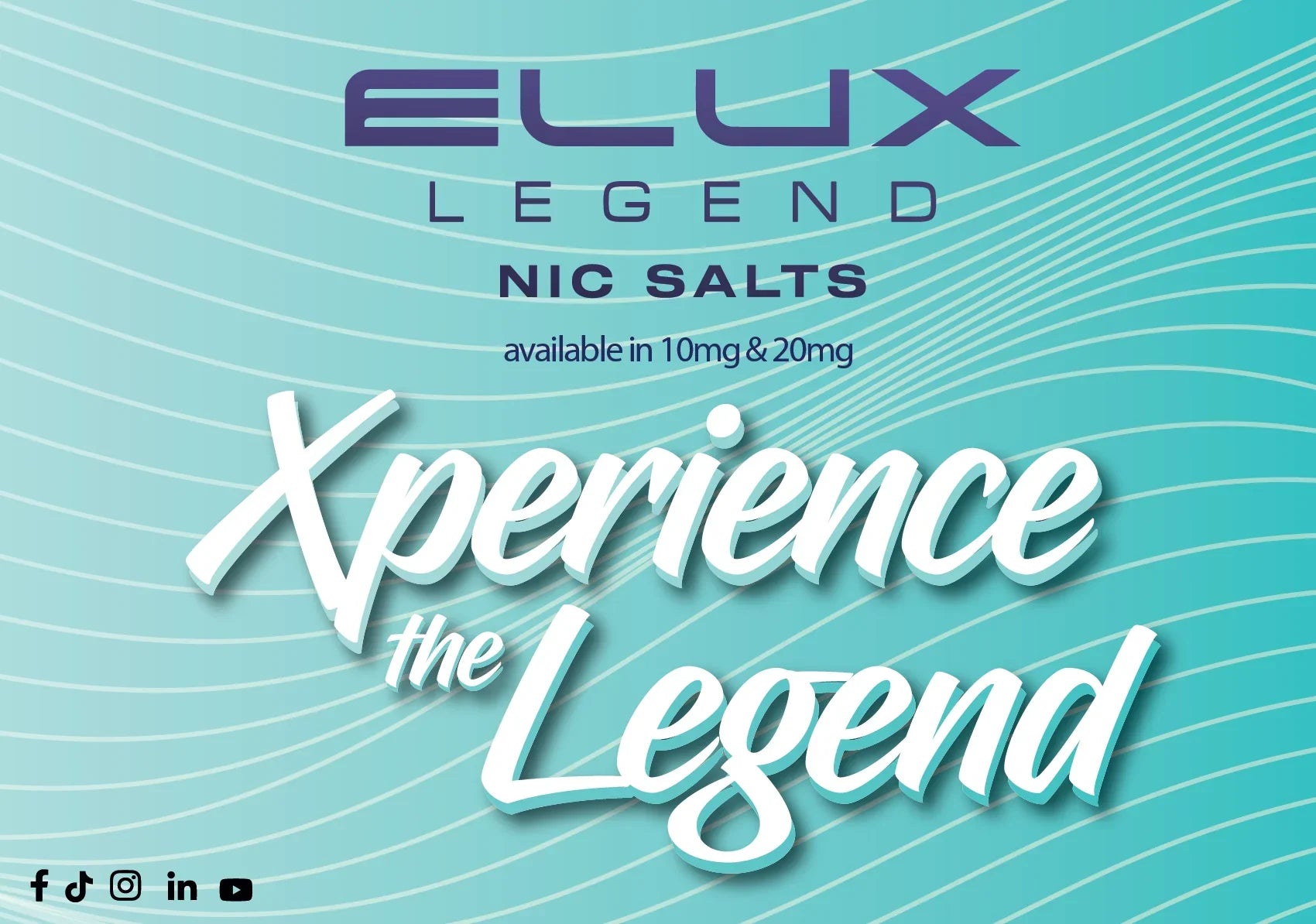Elux Legend Nic Salts 10ml - 20MG
