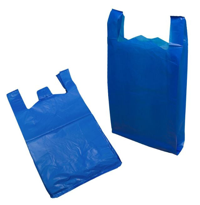 Addar Heavy Duty Blue Medium Carrier Bags Box