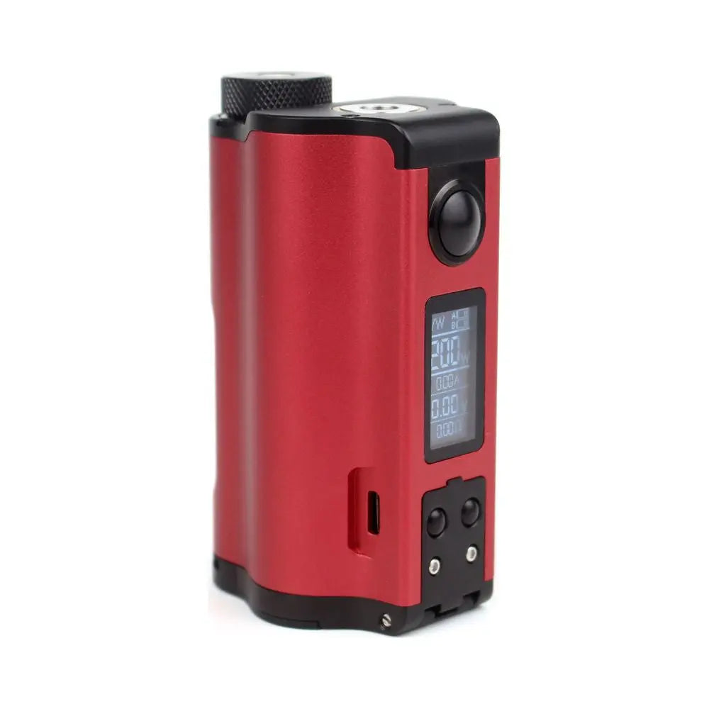 Dovpo Topside Dual 200w Squonk Mod V4 (Free Spare Bottle) - Red. image