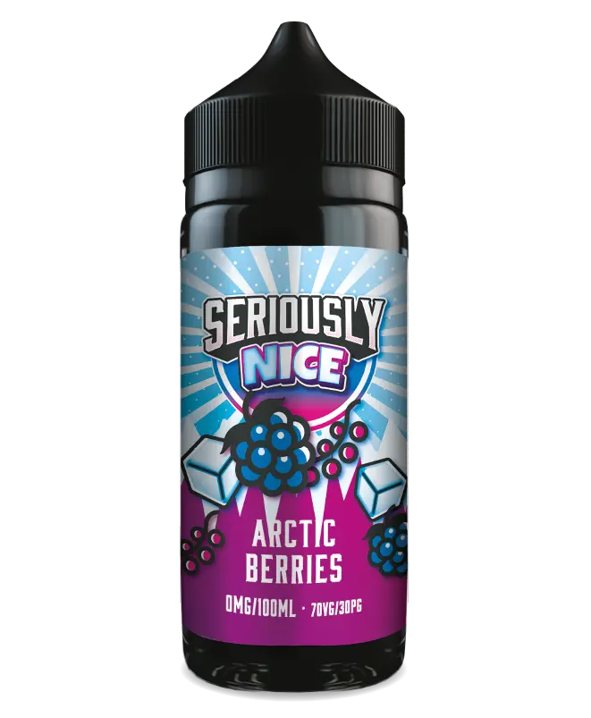Seriously Nice by Doozy 100ml E-Liquid Shortfill | Only £7.99  70/30 VG/PG - Arctic Berries image