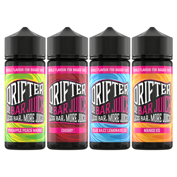 Drifter Bar Juice 120ml E-Liquid Shortfill E-liquids 50/50 VG/PG