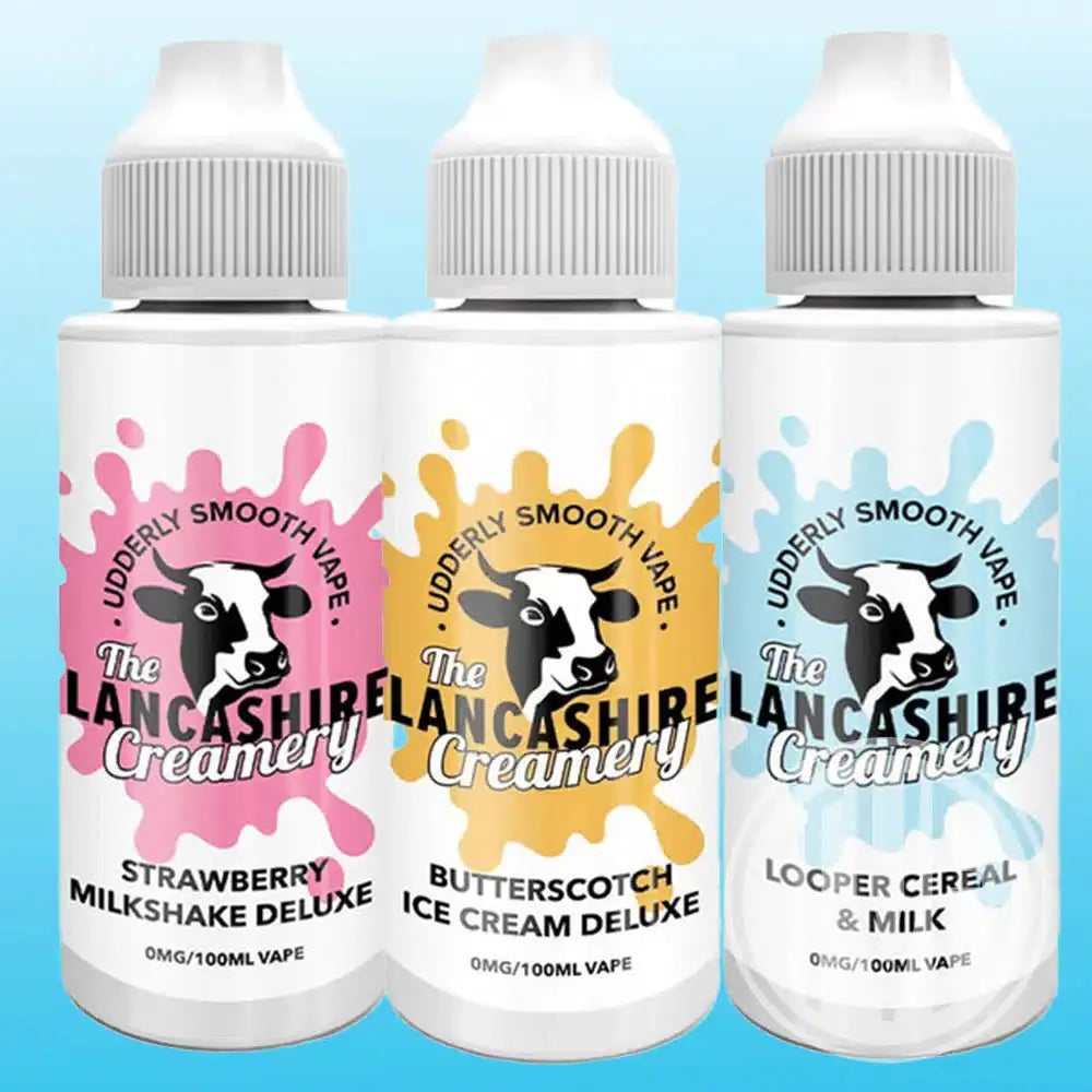 Lancashire Creamery 100ml 70/30 VG/PG E-Liquid Shortfill image 1
