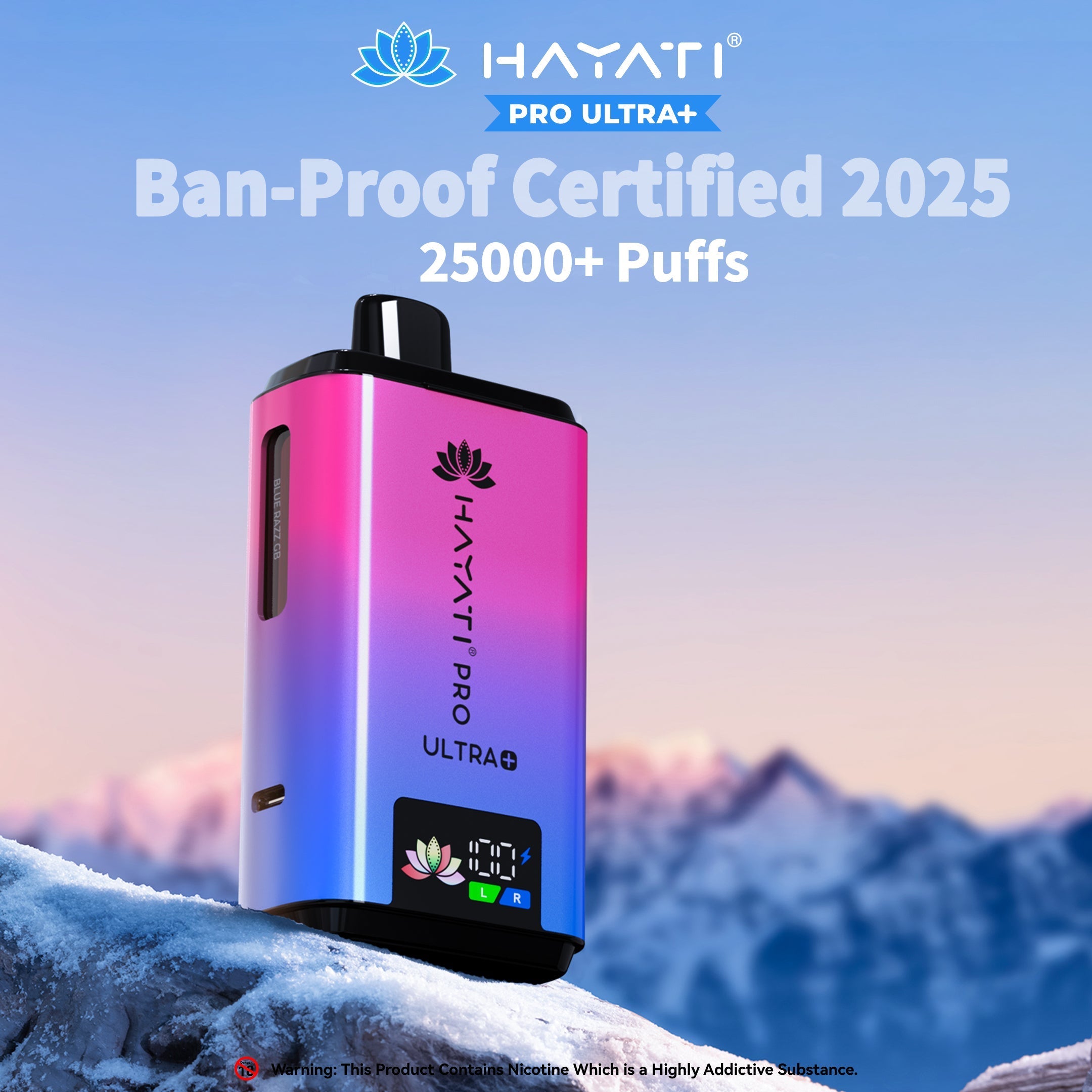 Hayati Pro Ultra Plus 25K Prefilled Vape Kit