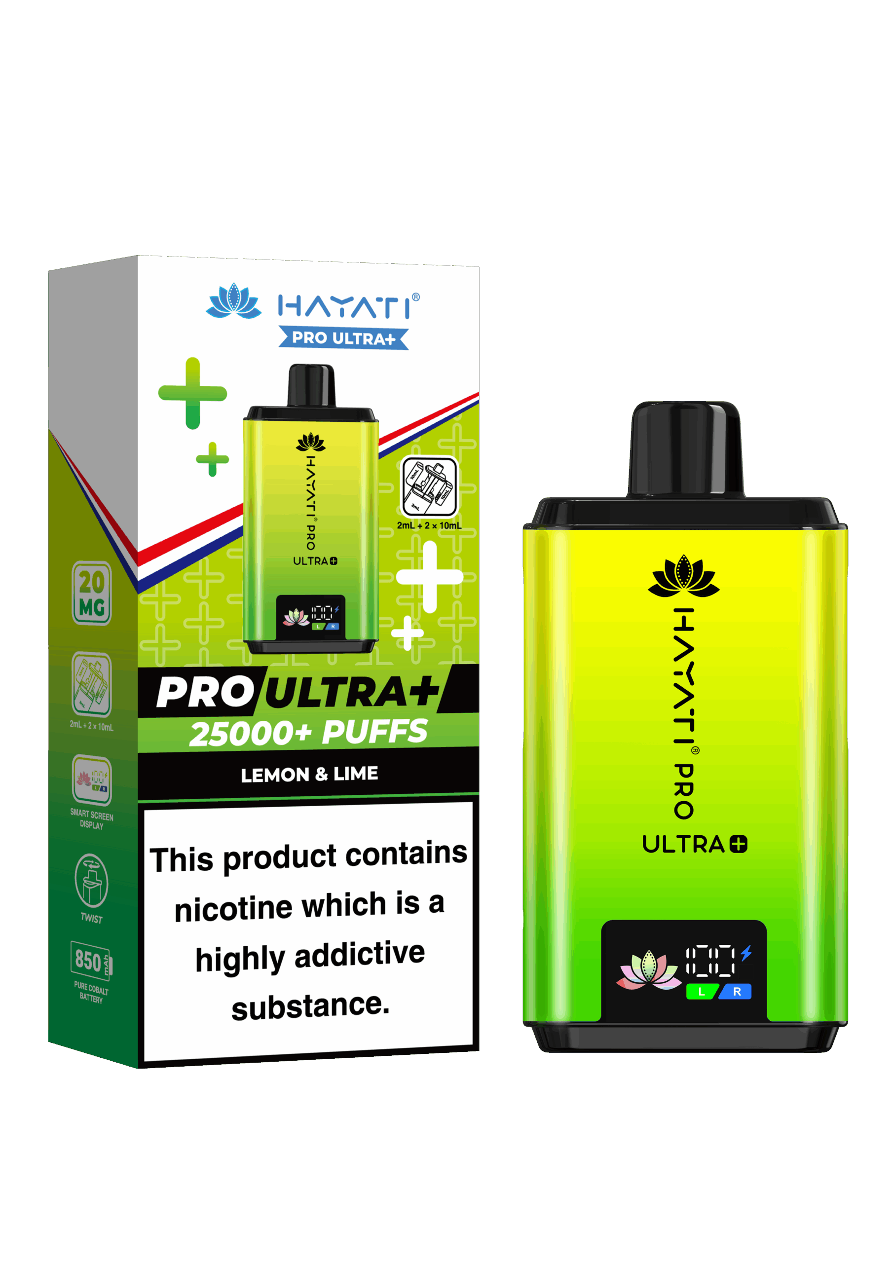 Hayati Pro Ultra Plus 25K Prefilled Vape Kit