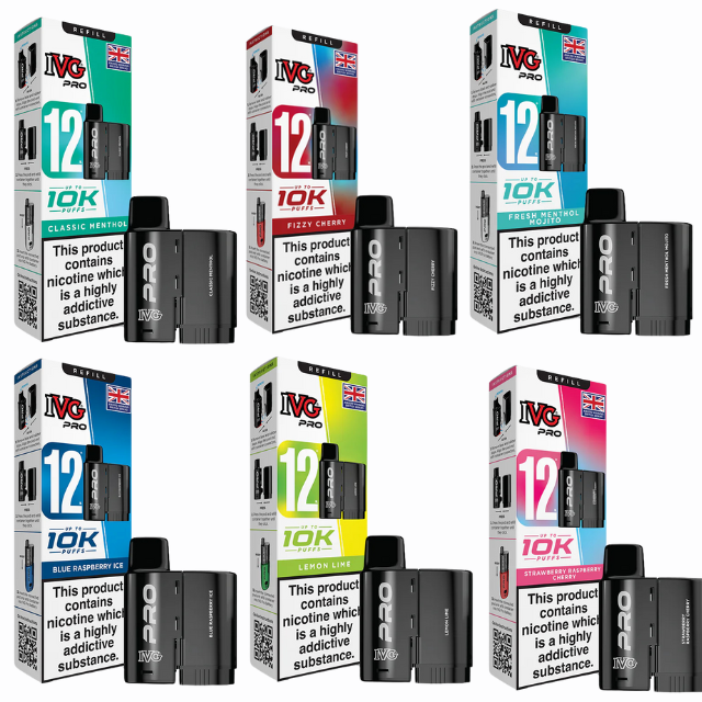 IVG Pro 12 Refill Pods – 20mg