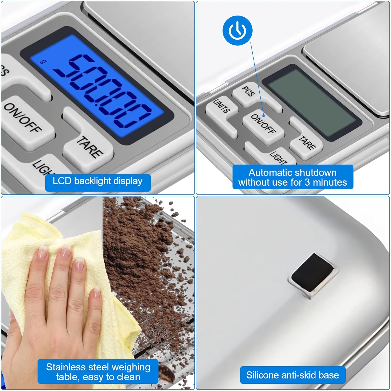 AccurCore Mini Pocket Scale 100g x 0.01g