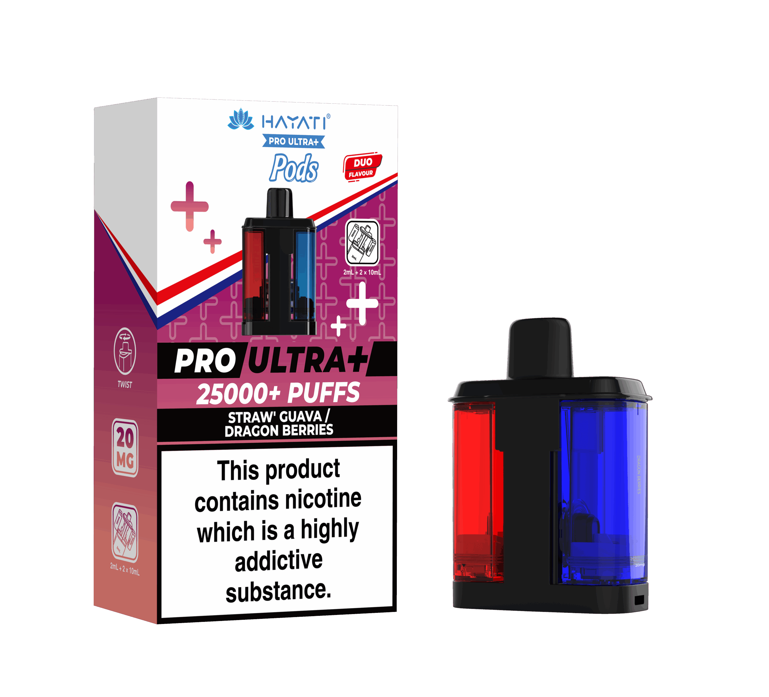 Hayati Pro Ultra Plus 25K Prefilled Pods