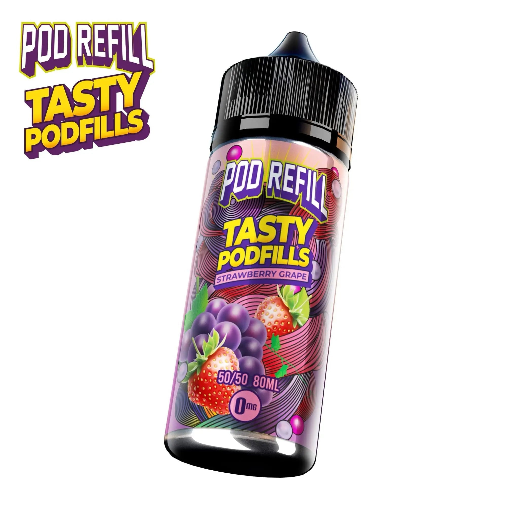 Pod Refill by Tasty Podfill 100ml 50/50 VG/PG E-Liquid Shortfill image 4