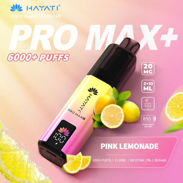 Hayati Pro Max+ 6000 Puff Pod Kit