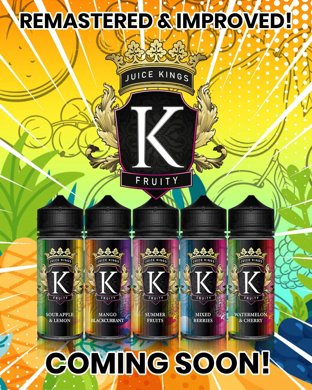 Juice Kings 100ml Shortfill | £6.99 ONLY  70/30 VG/PG image 12