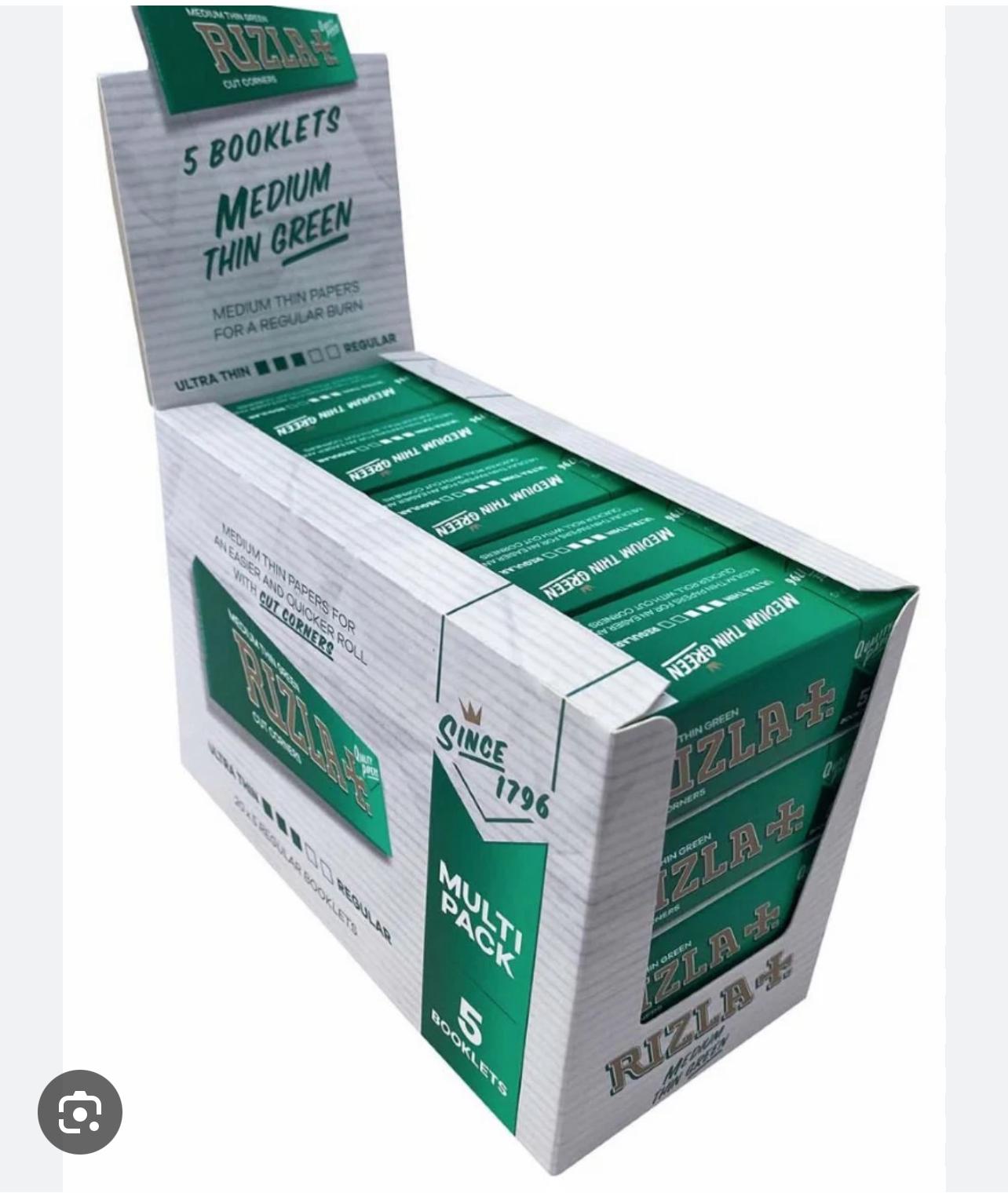 Rizla Green Multipack Box