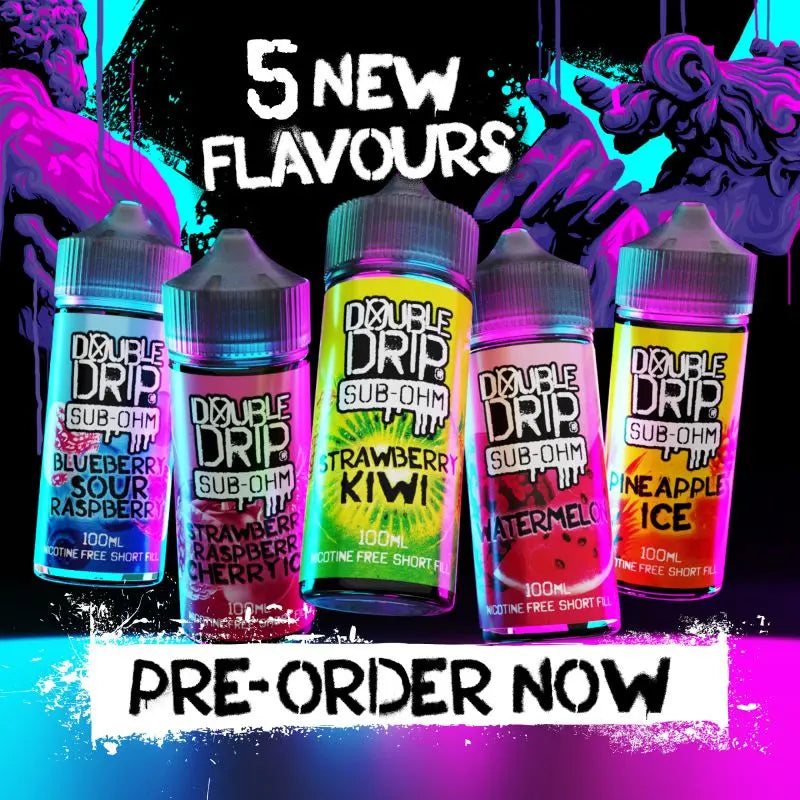 Double Drip 100ml E-Liquid Shortfill 70/30 VG/PG image 1