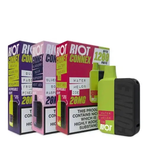 Riot Squad Connex Prefilled Pod Vape Kit | 1200 Puffs | 20MG Riot Squad
