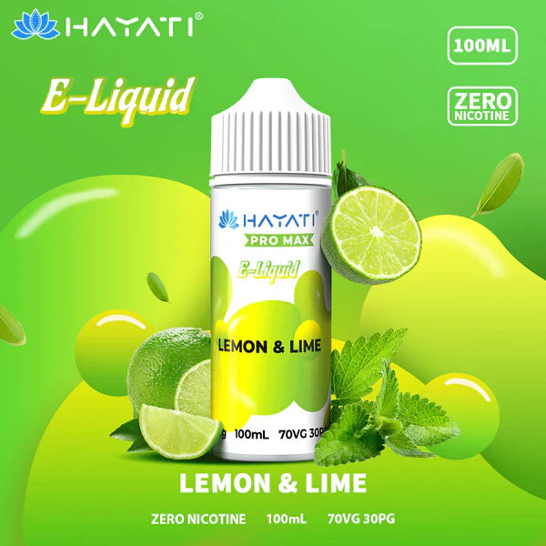 Hayati Pro Max 100ml E-Liquid Shortfill E-liquids 70/30 VG/PG