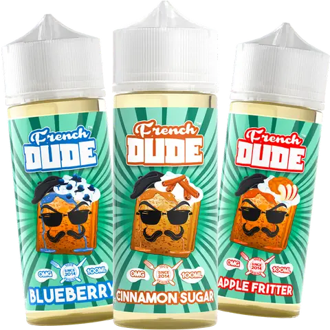 French Dude 100ml E-Liquid Shortfill E-liquids