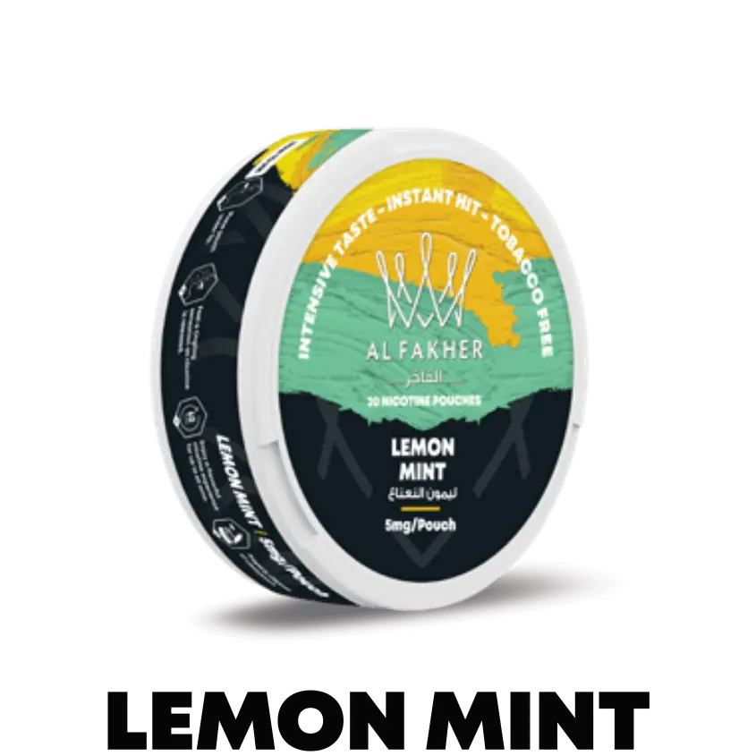 Al Fakher (UAE) Nicotine Pouch 20mg 20pcs/pack - Lemon Mint image