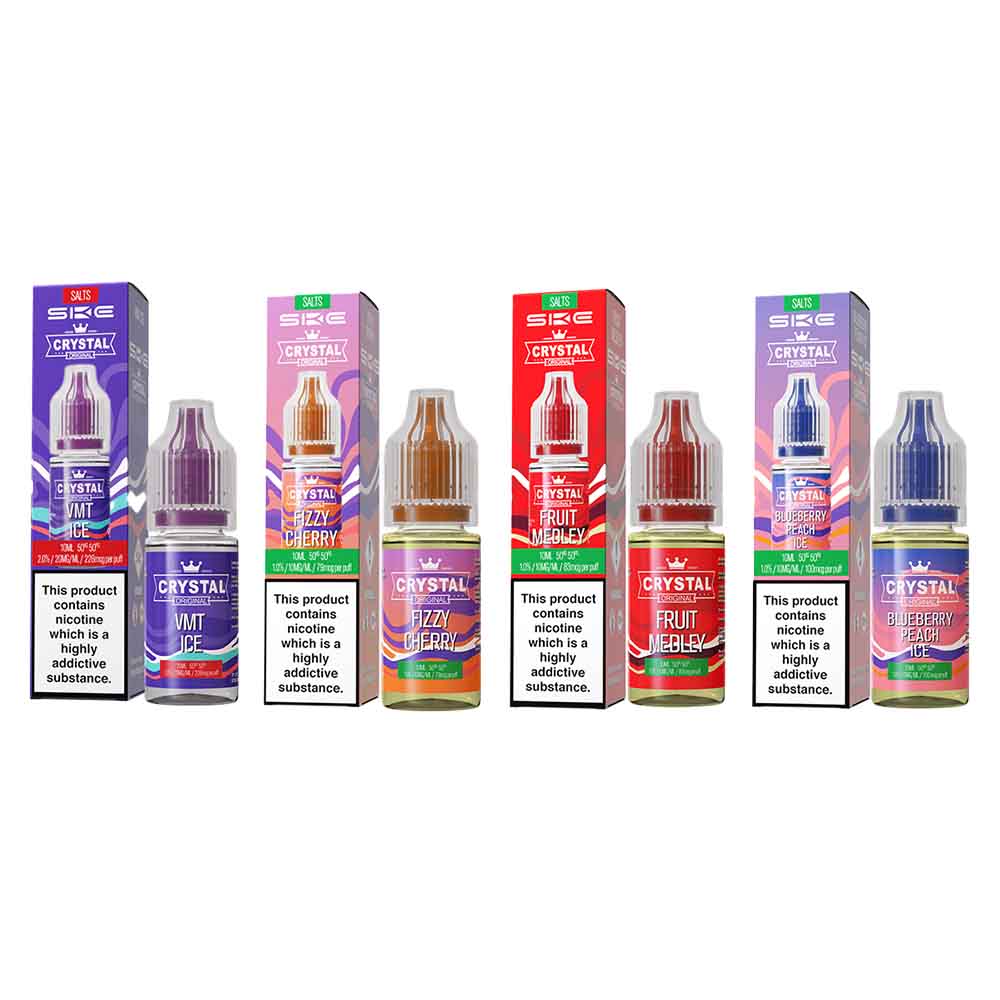 SKE Crystal Original V2 Nic Salts 10ml eliquids - 20MG