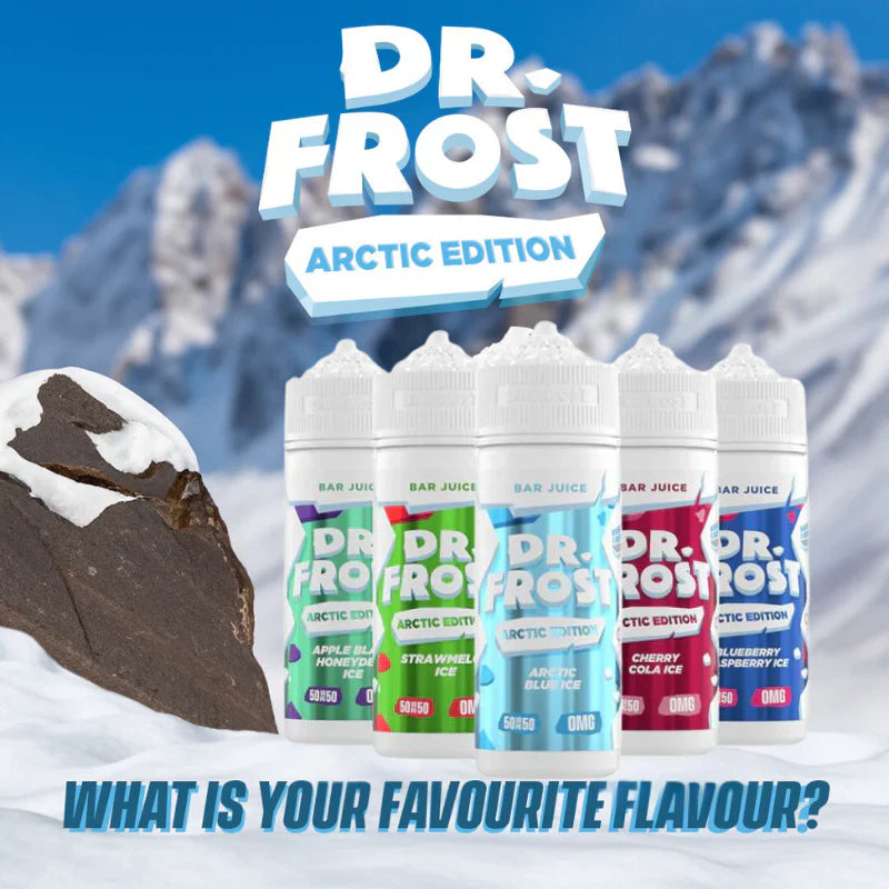 Dr Frost Arctic Edition 100ml E-Liquid Shortfill E-liquids 50/50 VG/PG