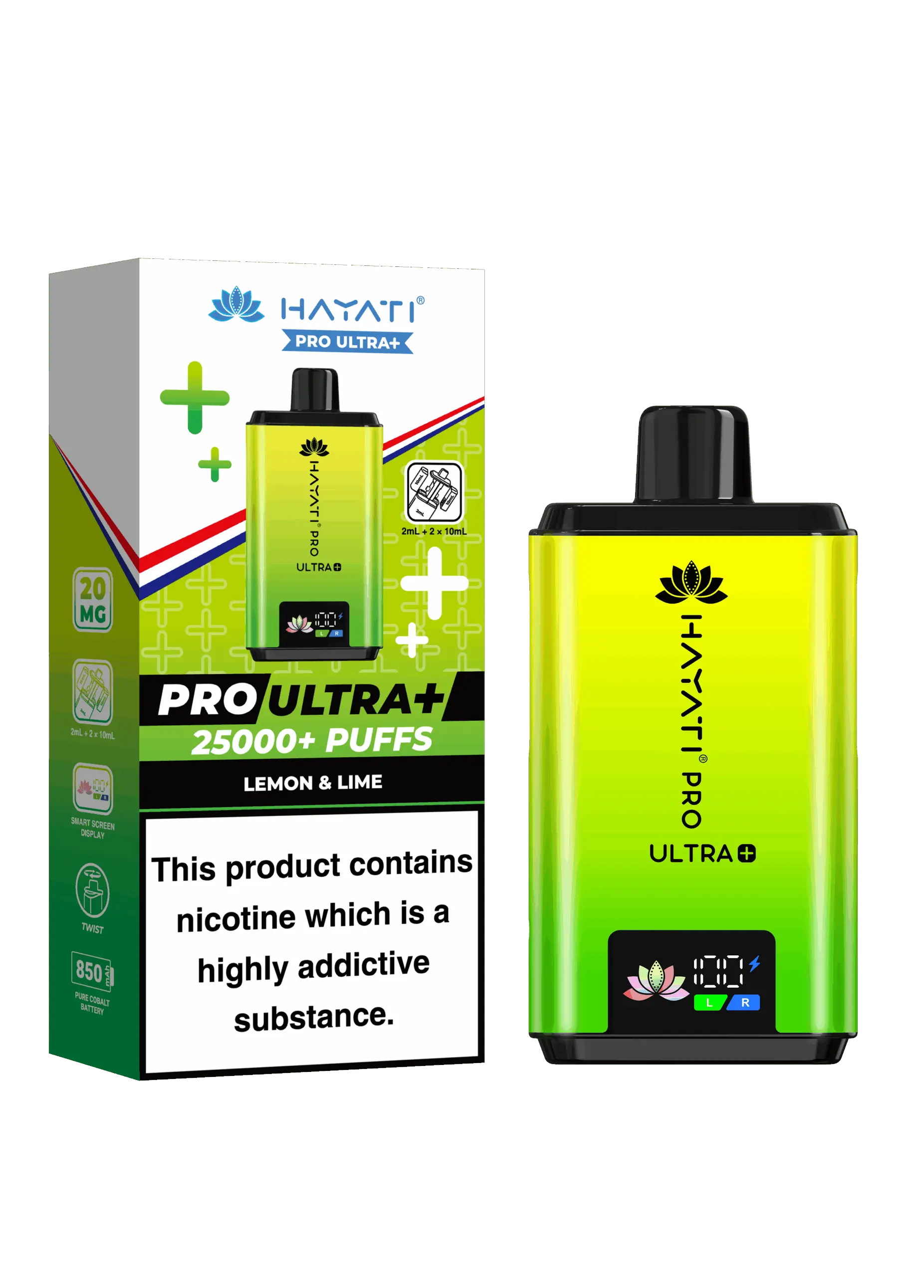Hayati Pro Ultra Plus 25K Prefilled Vape Kit image 0