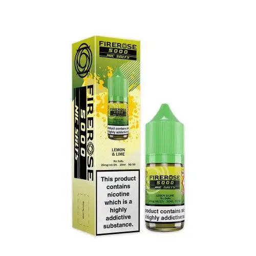 Elux Firerose 5000 Nic Salts 10ml - 10MG - Lemon and Lime image