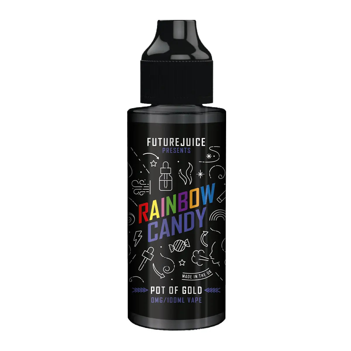 Future Juice 100ml 70/30 VG/PG E-Liquid Shortfill - Rainbow Candy image