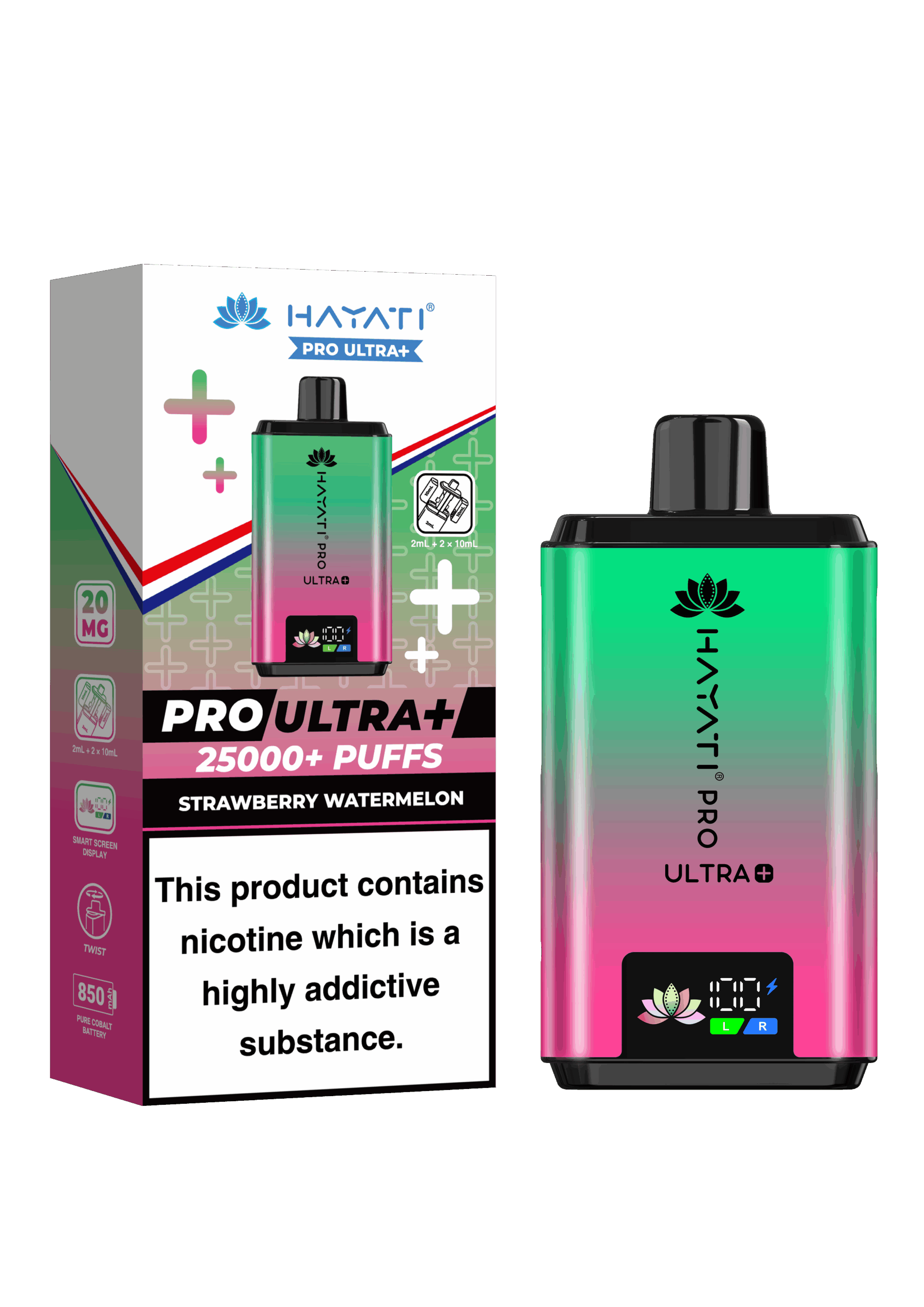 Hayati Pro Ultra Plus 25K Prefilled Vape Kit