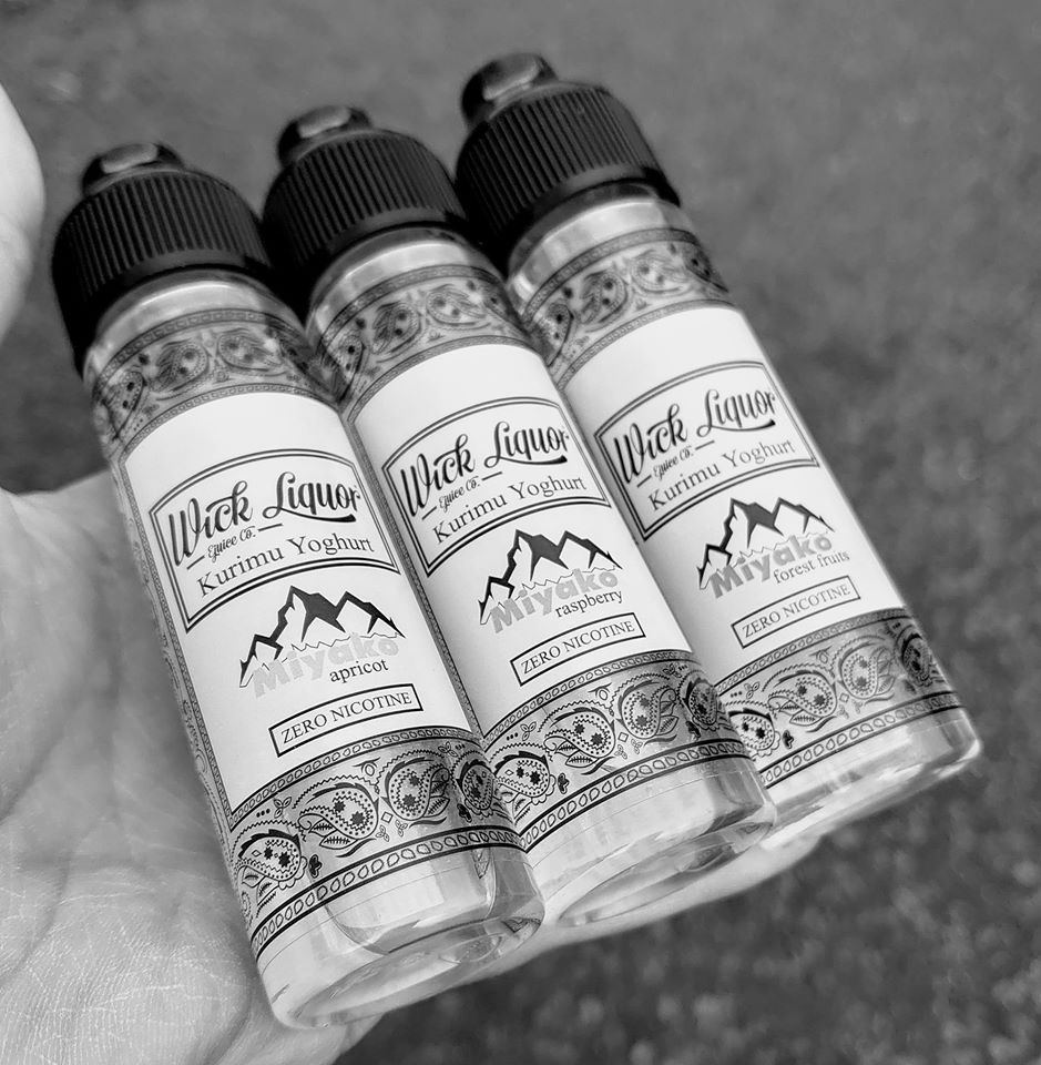 Wick Liquor E Liquid 50ml Shortfill - Kurimu Yogurt New Flavors  70/30 VG/PG image 0