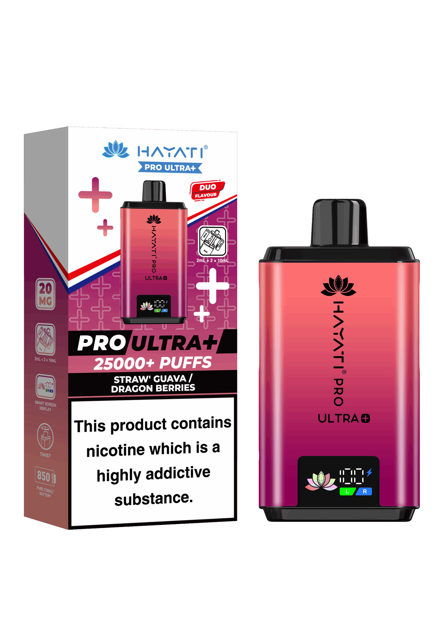 Hayati Pro Ultra Plus 25K Prefilled Vape Kit
