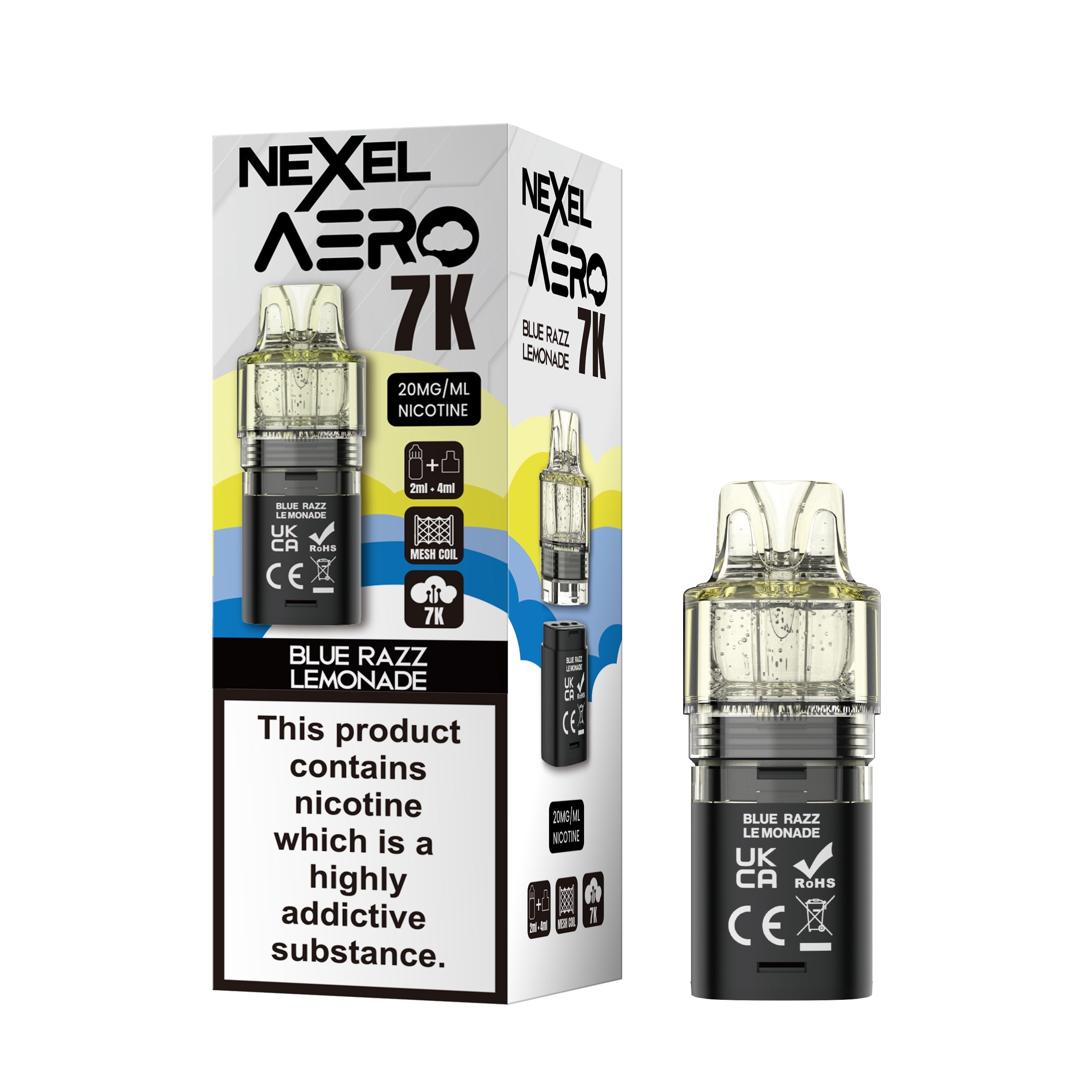 Nexel Aero 7000 Replacement Prefilled Pod