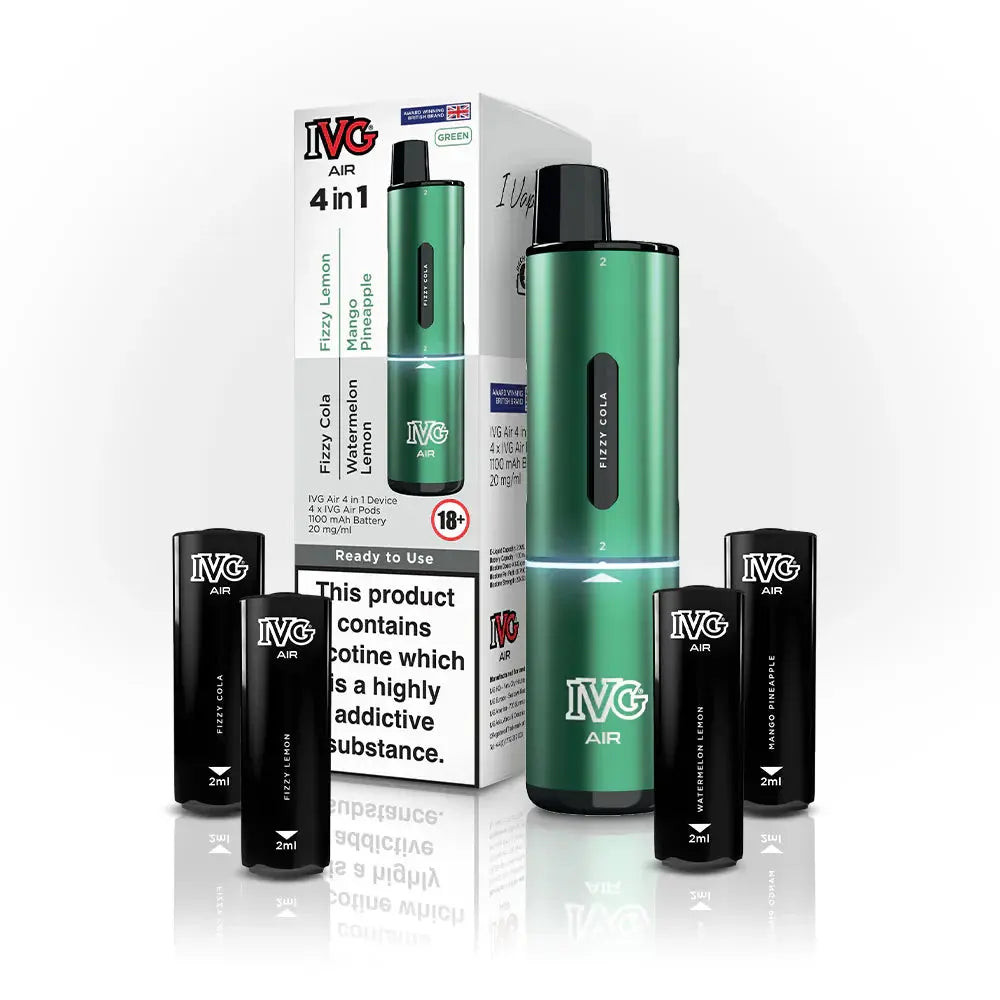 IVG Air 4-in-1 2400 Puffs Vape Pod Kit IVG