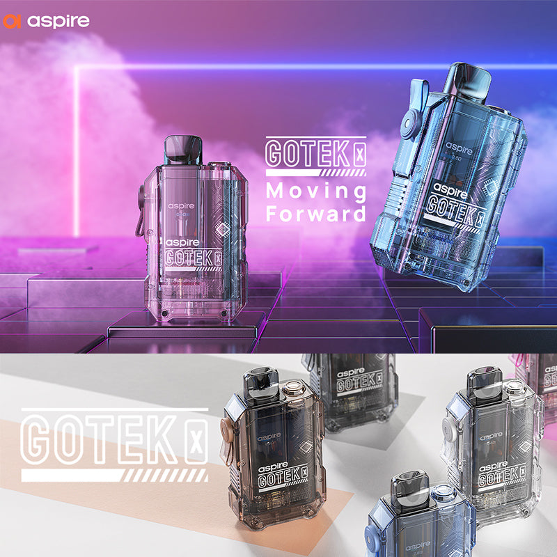 Aspire Gotek X Rechargeable Pod Kit 650mAh