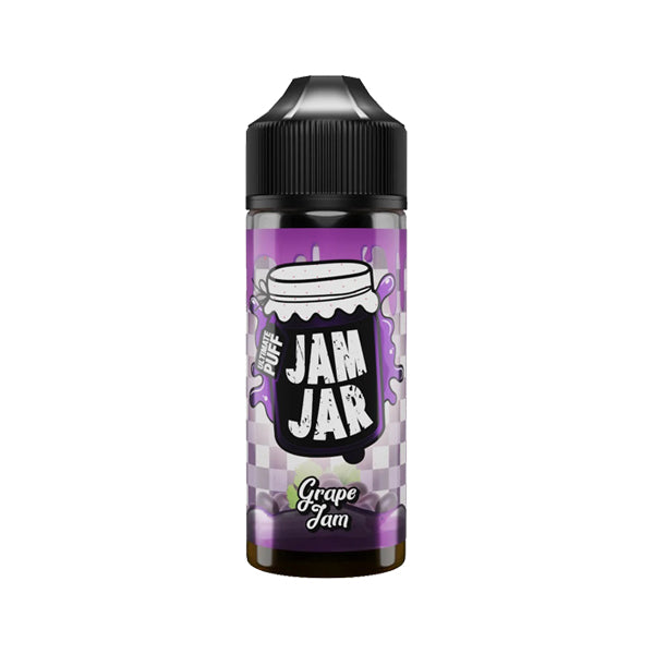 Ultimate Puff Jam Jar E-liquid 100ml Shortfill Eliquid  70/30 VG/PG image 1