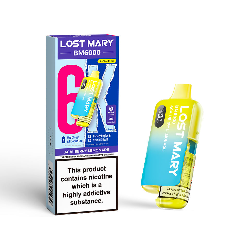 Lost Mary BM6000 Pod Rechargeable Kit