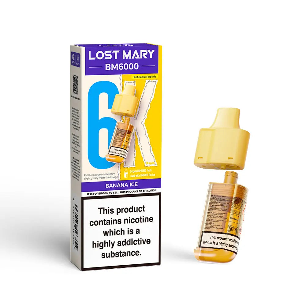 Lost Mary BM6000 Prefilled Pod 20mg Lost Mary