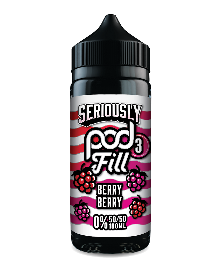 Seriously Pod Fill 3 by Doozy 100ml 50/50 VG/PG E-Liquid Shortfill