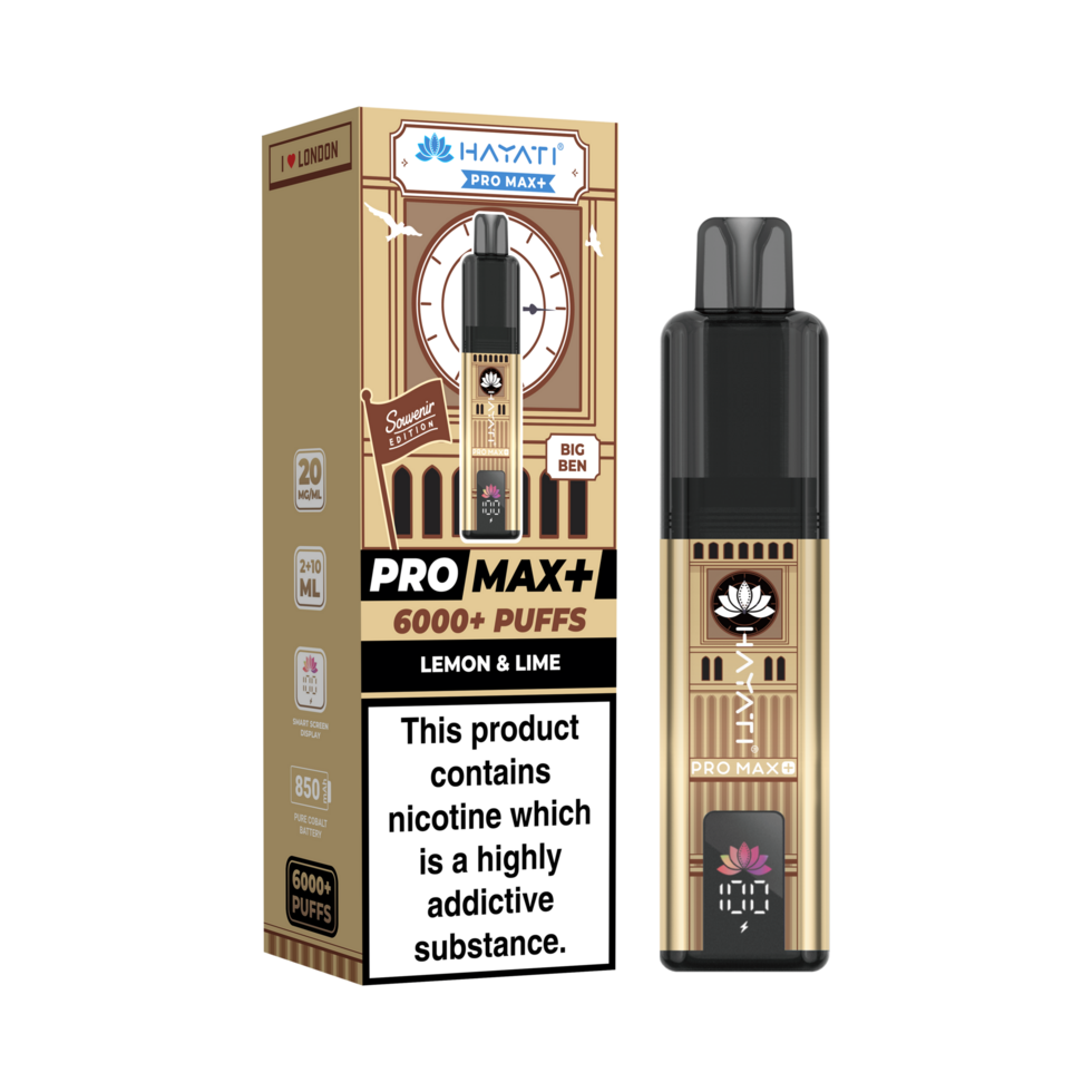 Hayati Pro Max+ 6000 Puff Pod Kit