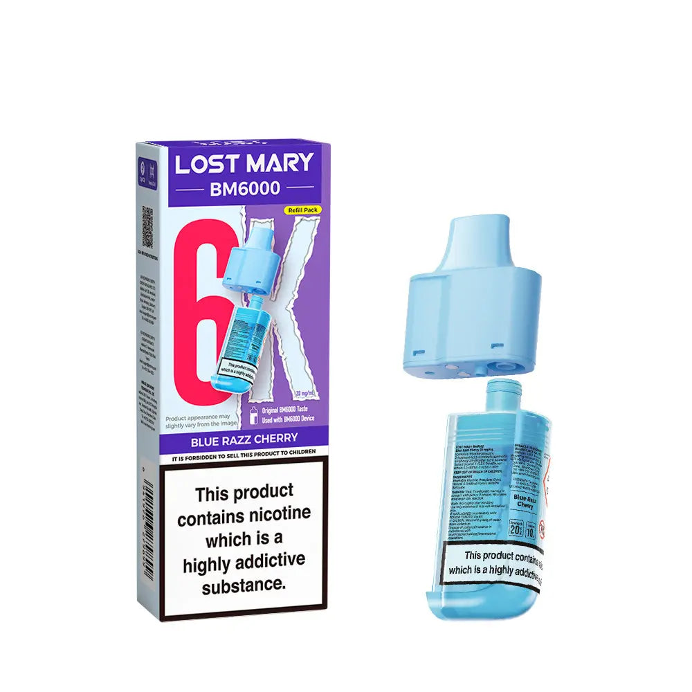 Lost Mary BM6000 Prefilled Pod 20mg Lost Mary