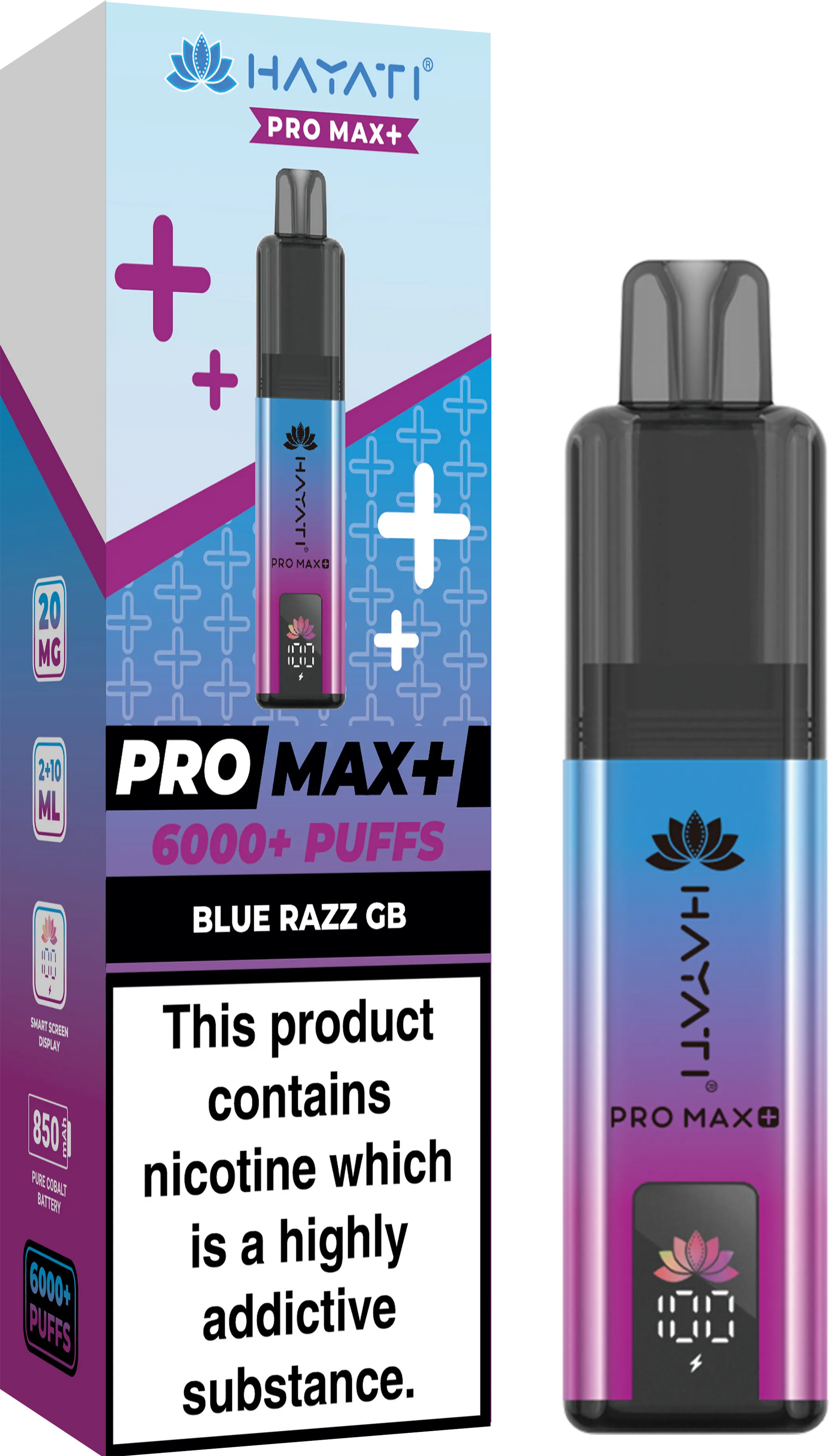 Hayati Pro Max+ 6000 Puff Pod Kit Hayati