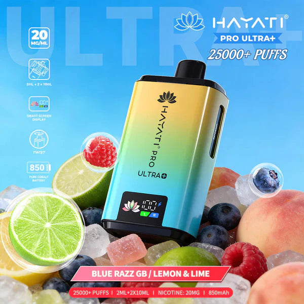 Hayati Pro Ultra Plus 25K Prefilled Vape Kit Hayati