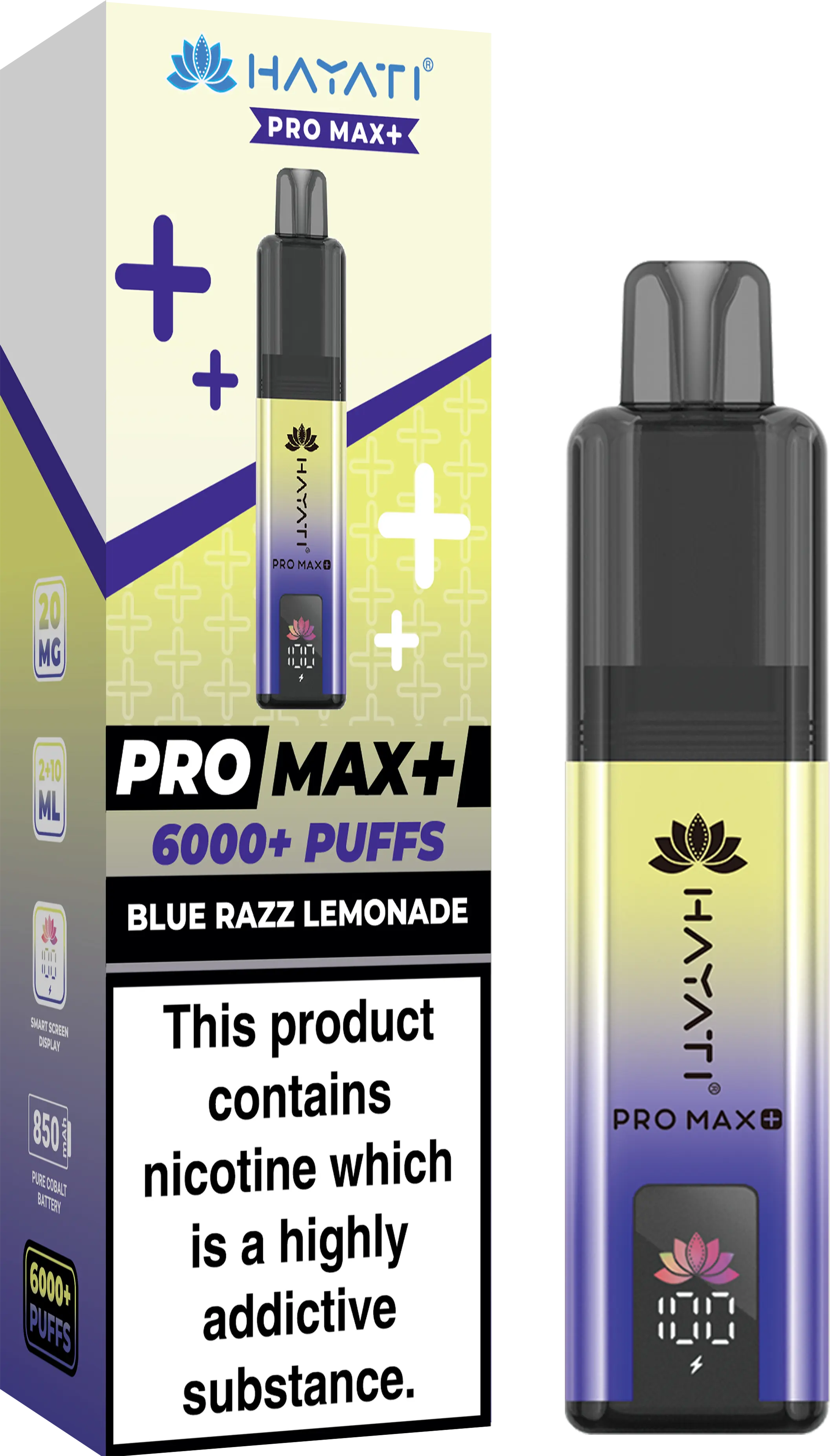 Hayati Pro Max+ 6000 Puff Pod Kit Hayati