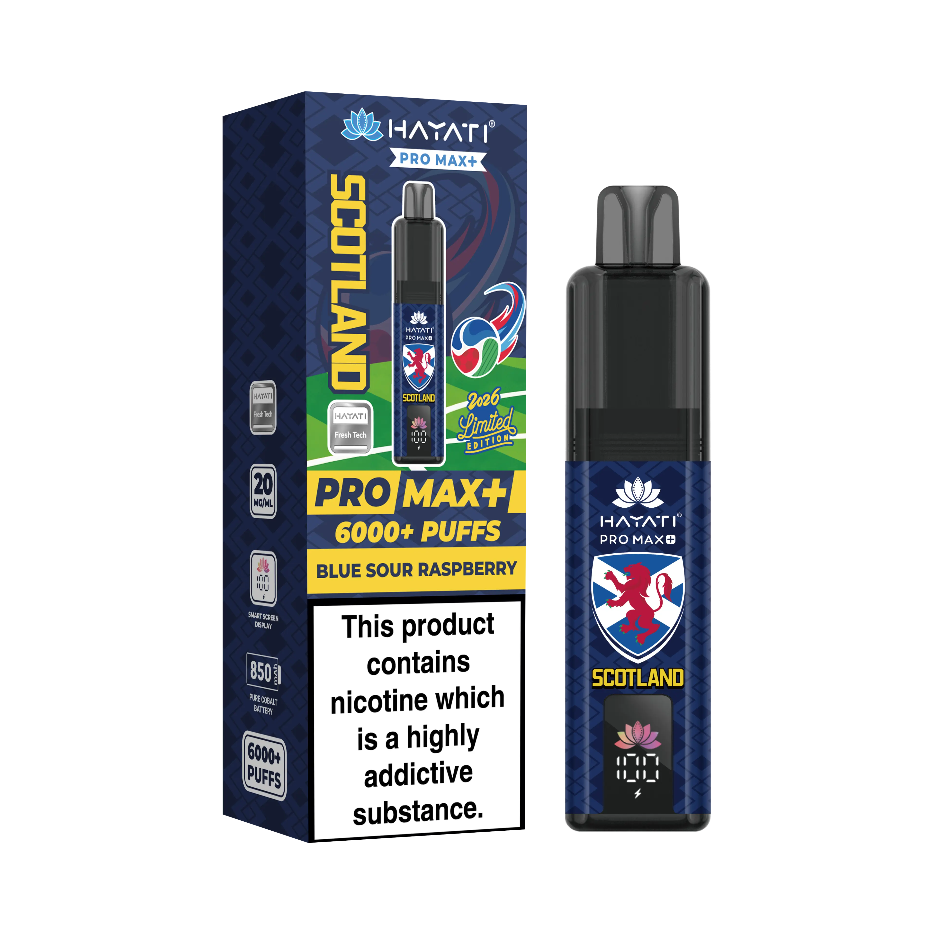 Hayati Pro Max+ 6000 World Cup (Scotland) Hayati