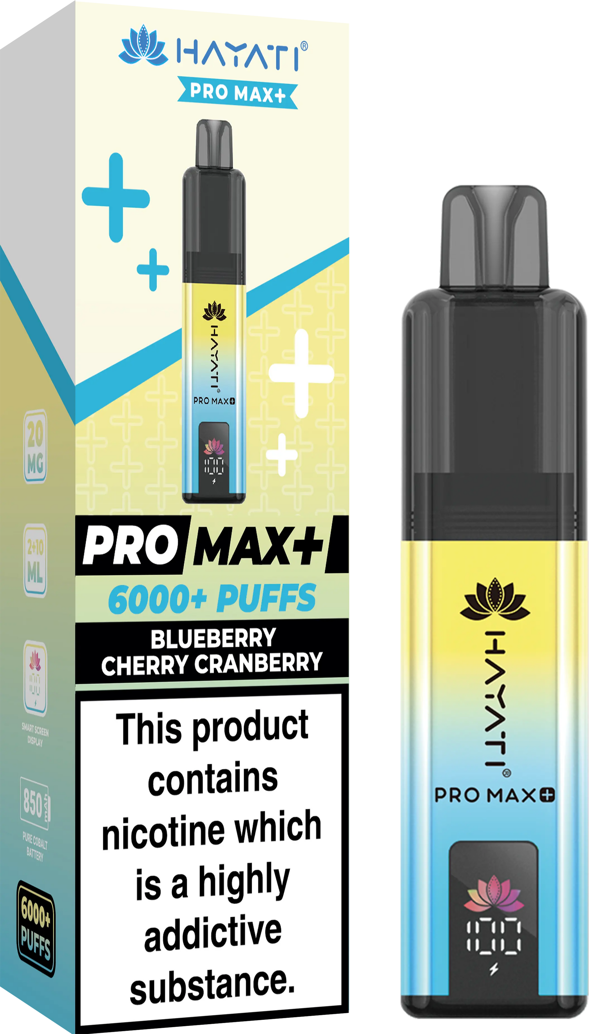 Hayati Pro Max+ 6000 Puff Pod Kit Hayati