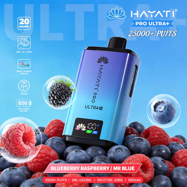 Hayati Pro Ultra Plus 25K Prefilled Vape Kit Hayati