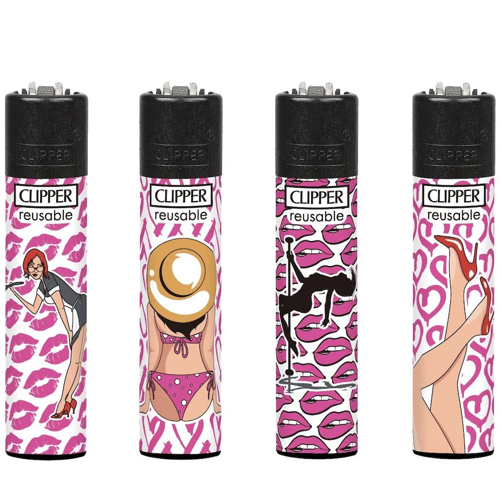 Clipper Lighters 48PK - Super Sexy
