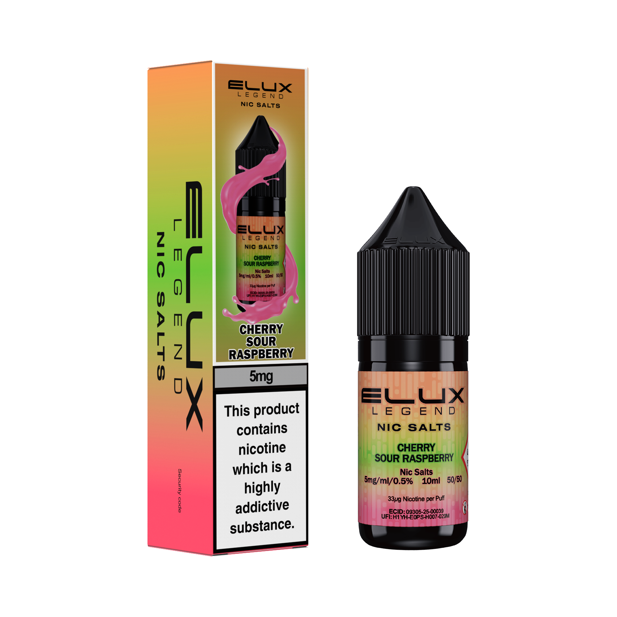 Elux Legend Nic Salts 10ml - 5mg
