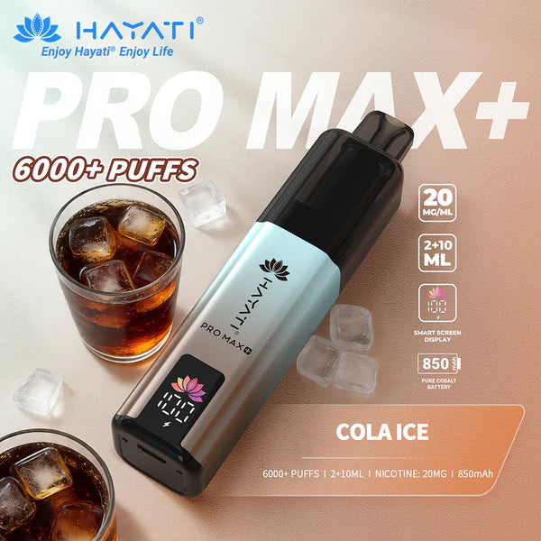 Hayati Pro Max+ 6000 Puff Pod Kit