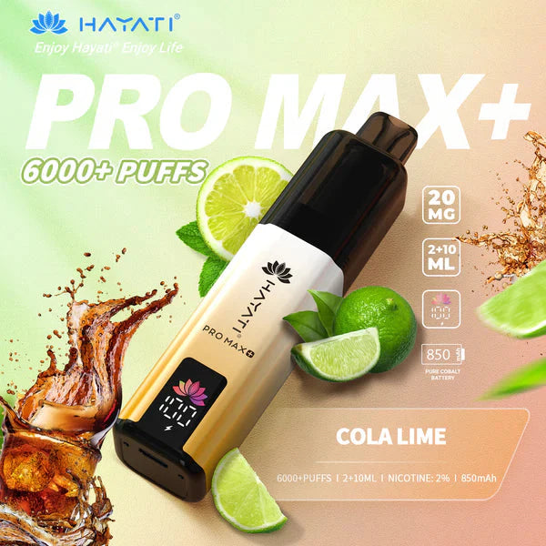 Hayati Pro Max+ 6000 Puff Pod Kit Hayati