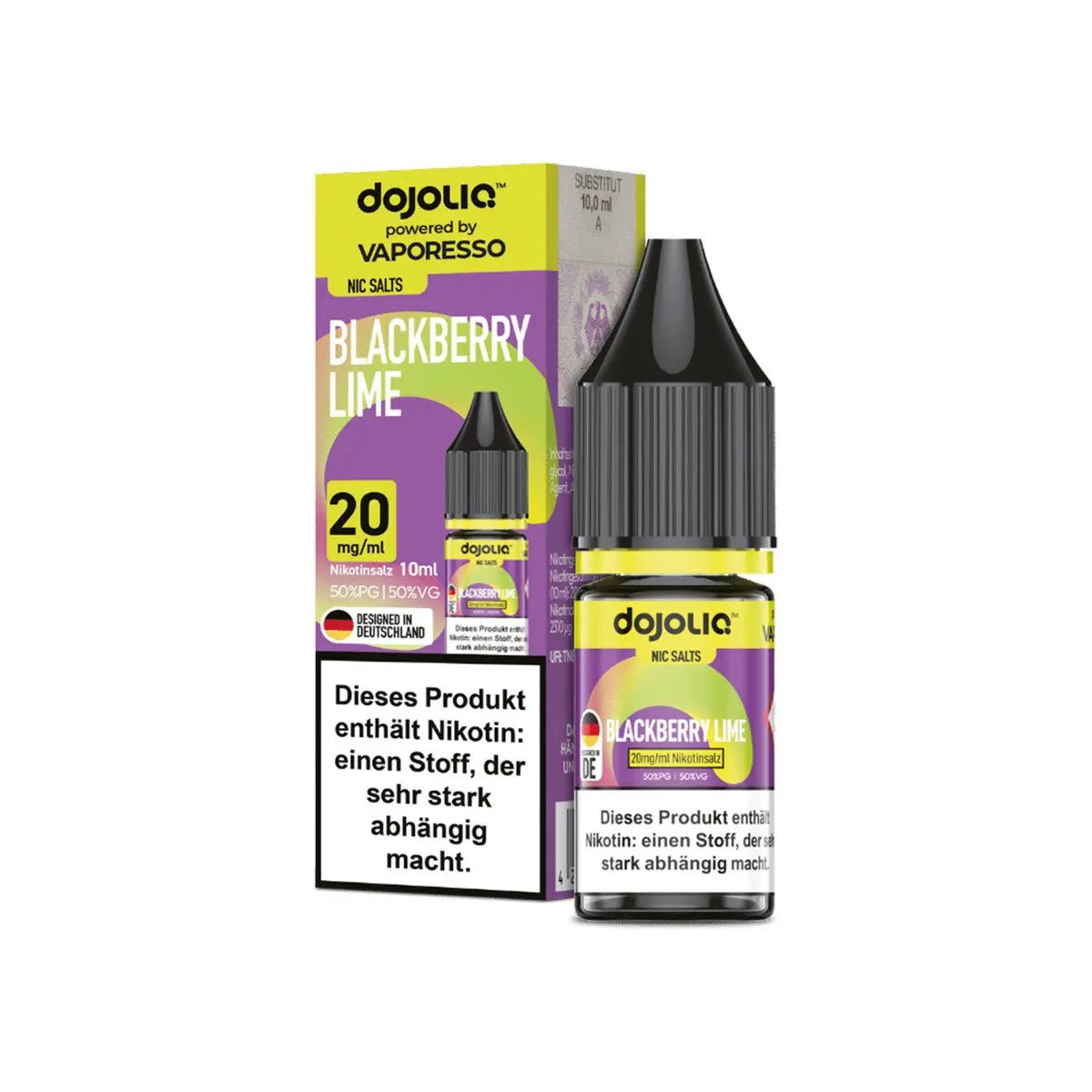 DojoLiq Nic Salts 10ml - 10MG Vaporesso