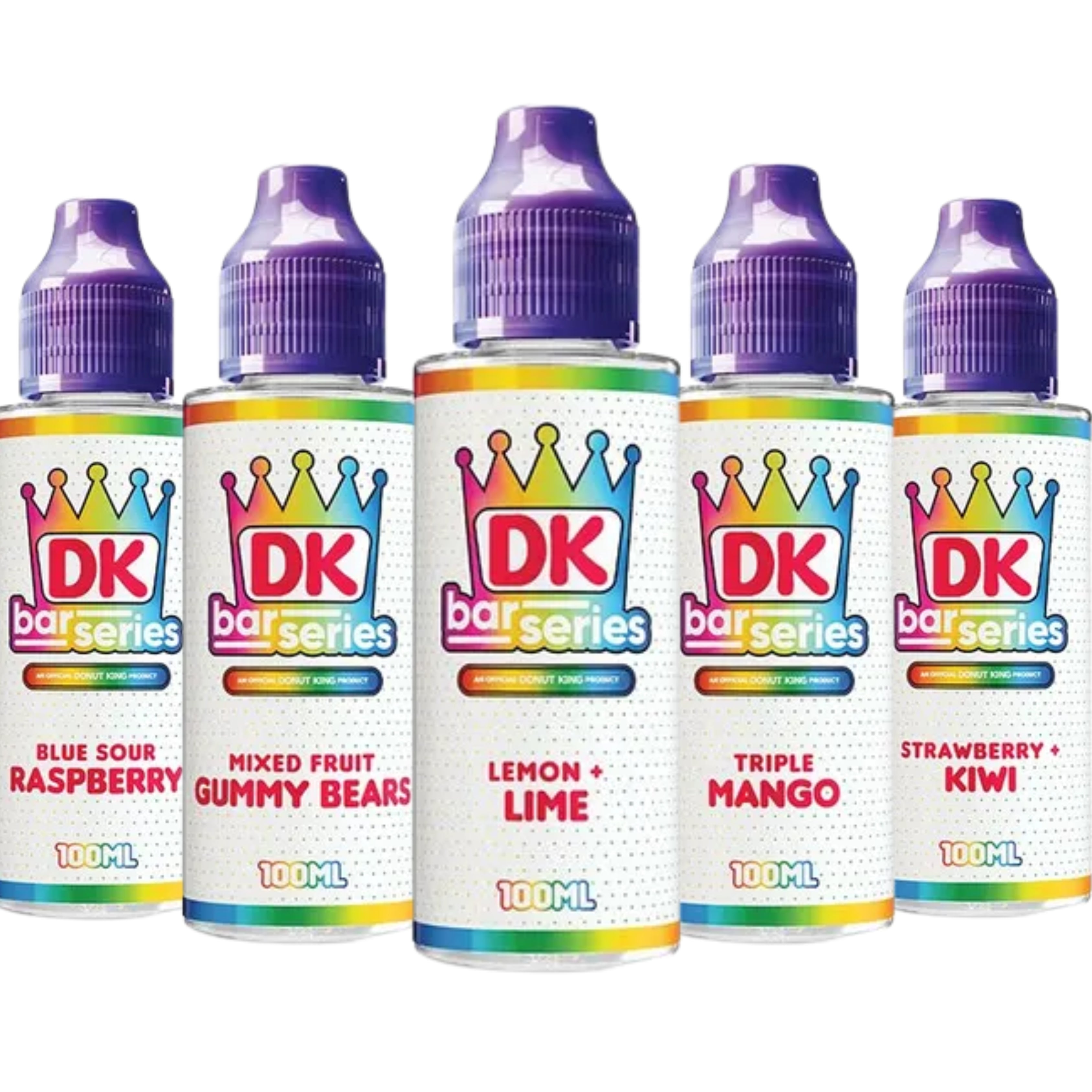 Donut King Bar Series 100ml E-Liquid 50/50 VG/PG