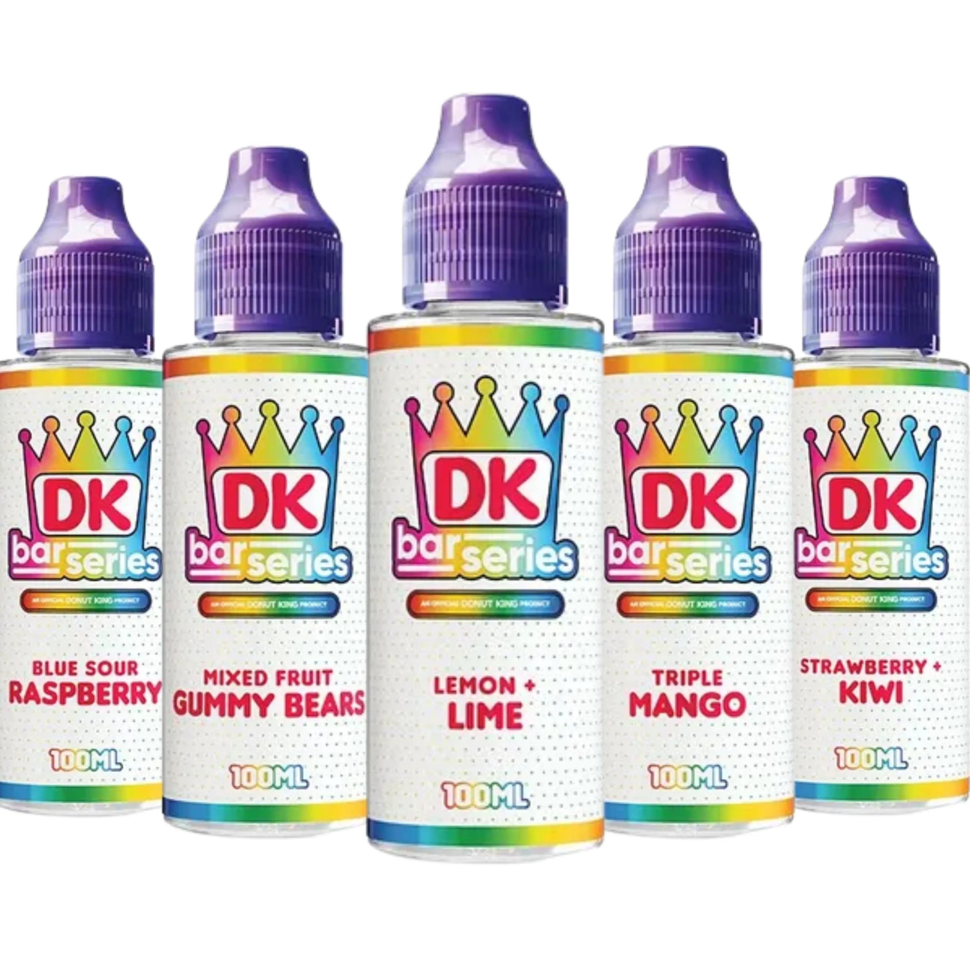 Donut King Bar Series 100ml E-Liquid 50/50 VG/PG Donut King
